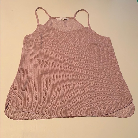 Small light pink loft tank top - Picture 3 of 3
